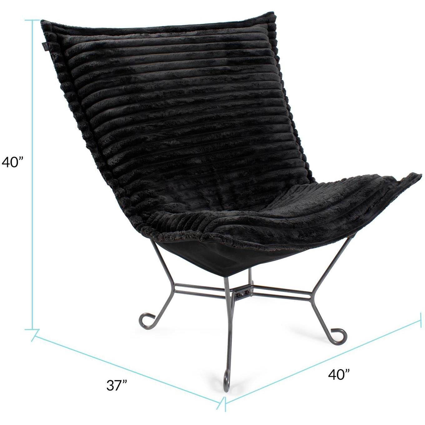 Shar Pei Black Chair